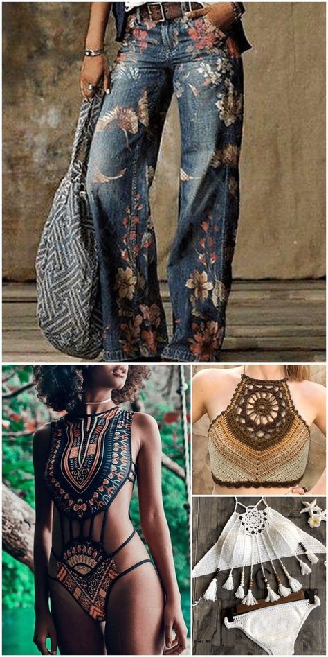 Best Leggings For Women, Stile Boho Chic, Look Boho Chic, Shabby Chic Clothes, Mode Hippie, Bohemian Style Clothing, Navajo Style, Estilo Hippie, Leggings For Women