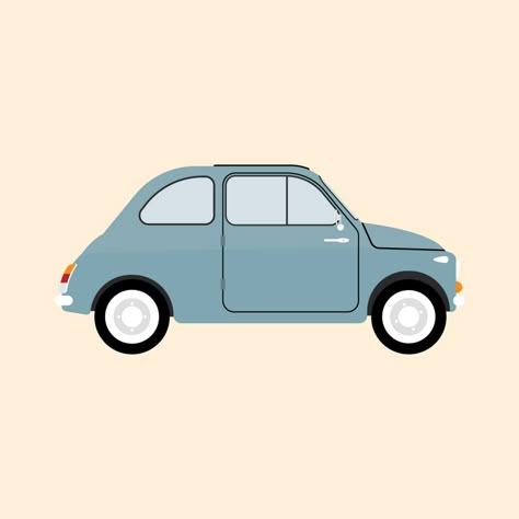 Cute Car Illustration, Transport Illustration, Clever Logo Design, Motorcycle Drawing, Italian City, Space Artwork, Illustration Agency, Car Illustration, Plant Illustration