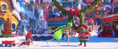 The Grinch 2018 Movie, Dr Seuss Movies, The Grinch 2018, Cartoon Environment, Grinch 2018, O Grinch, Christmas Phone Backgrounds, Grinch Movie, Birds Movie