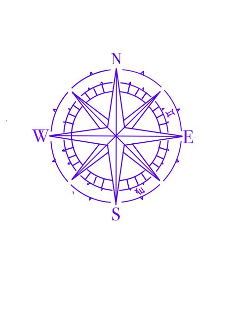 Compus Drawing Ideas, Compass Outline Tattoo, Simple Compass Drawing, Compass Tattoo Design Simple, Compass Drawing Design, Compass Tattoo Stencil, Compass Design Art, Compass Outline, Compass Sketch