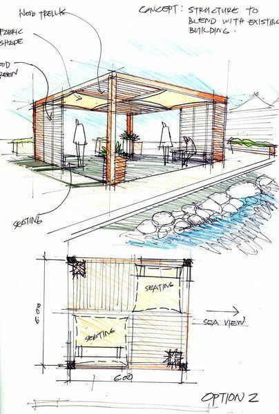 Architect Sketchbook, Conceptual Sketches, Landscape Design Drawings, Landscape Gardening, Architecture Sketches, Landscape Architecture Drawing, Concept Sketches, Architecture Concept Diagram, Architecture Sketchbook