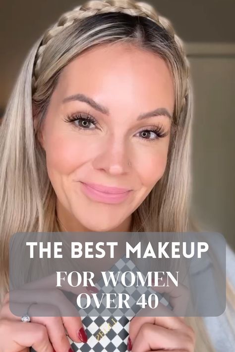 Let’s break down this viral one compact makeup!  I’m going to take you through 4 tins, that, when applied in one layer and then blended together, help create the most beautiful, dewy and youthful look and it’s perfect for women over 40! 🙌  Are you over an 40 woman who’s ready to bring that youthful glow back into your makeup routine?  🙋♀️WATCH HERE:   💗Click the “visit” button for a free color match! Makeup Age 40, Eye Make Up Over 40 How To Apply, 40 Yr Old Makeup, Makeup Tutorial For Women In Their 40s, 40s Makeup Over 40, Makeup For Women In 30s, Makeup For Late 30's Faces, Best Makeup For 40 Year Old Women, Makeup For Aging Skin Over 40