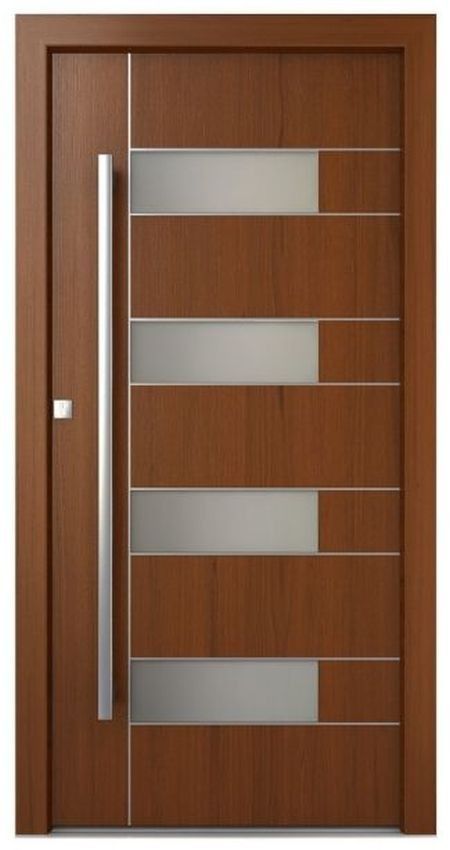 Indian Front Door, Laminate Door Design Ideas, Front Door With Windows, Laminate Door Design, Door Design Ideas, Kitchen Cabinetry Design, House Front Door Design, Door Types, Indian Doors