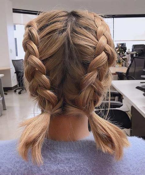 Braids For Prom, Amazing Braids, Braids Short, Short Braids, Peinados Fáciles Para Cabello Corto, Penteado Cabelo Curto, Short Hair Updo, Trending Hairstyles, Box Braids Hairstyles