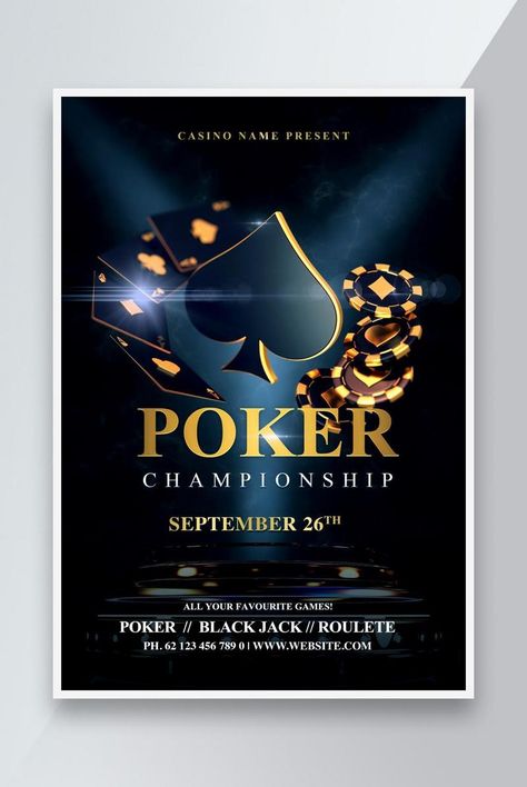 Dark Style Poker Tournament Flyer or Poster#pikbest#templates Poker Card Template, Poker Design Graphics, Poker Poster Design, Poker Cheat Sheet, Poker Poster, Poker How To Play, La Night, Poker Party, Casino Promotion