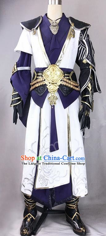 Men Hanfu Chinese Clothing, Ancient Outfits Men, Ancient China Clothing Men, Winter Hanfu Men, Fantasy Japanese Clothing Male, Chinese Man Outfit, Male Concubine Outfit, Traditional Chinese Hanfu Men, Ancient Clothing Men