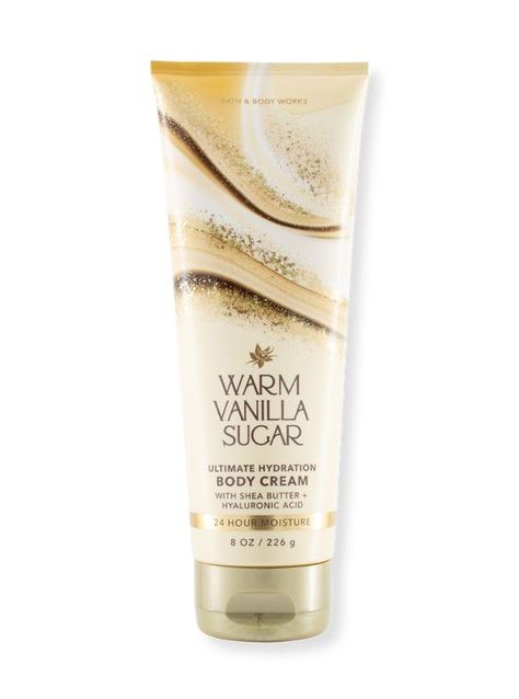 Warm Sugar Vanilla, Bath And Body Works Body Cream, Warm Vanilla Sugar Bath And Body Works, Smell Good Vanilla, Vanilla Bath And Body Works, Vanilla Scented Products, Vanilla Hand Cream, Vanilla Body Cream, Nayvee Nelson