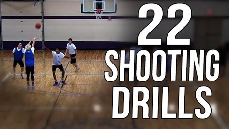 22 Basketball Shooting Drills for Coaches Shooting Drills Basketball Youth, Coaching Basketball, Shooting Drills Basketball, Basketball Shooting Workouts, Basketball Shooting Games, Basketball Shooting Drills, Basketball Training Drills, Vertical Jump Training, Basketball Shooting