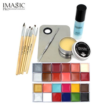 Make Up School, Halloween Makeup Kits, Painting Skin, Beginner Makeup Kit, Acotar Art, Make Up Kits, Special Makeup, Makeup Things, Special Fx Makeup