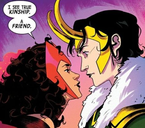 Wanda and Loki Loki And Wanda, God Of Mischief, Loki Avengers, Avengers 1, Wanda Maximoff, Loki Laufeyson, Marvel Jokes, Scarlet Witch, Loki