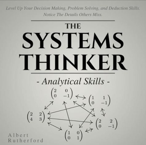 Analytical Skills, Systems Thinking, Books To Read Nonfiction, Self Development Books, Physics And Mathematics, Unread Books, Recommended Books To Read, Books For Self Improvement, Inspirational Books To Read