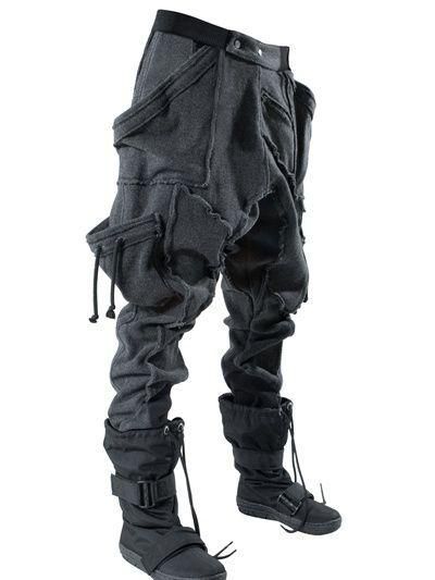 Baggy Flannel, Cyberpunk Mode, Steampunk Mode, Flannel Outfit, Outfit Designer, Flannel Trousers, Post Apocalyptic Fashion, Apocalyptic Fashion, Cyberpunk Fashion