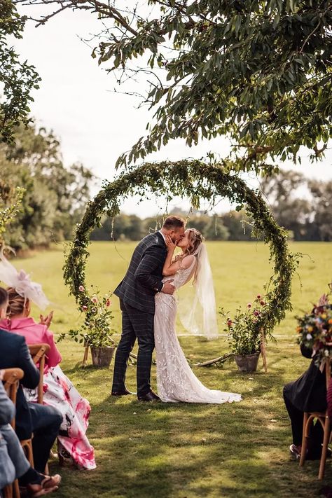 Moongate Arch, Greenery Arch, Moon Gate, Leaves Headband, Arch Backdrop, Gorgeous Outfits, Tampa Wedding, Whimsical Wonderland Weddings, Wedding Ceremonies