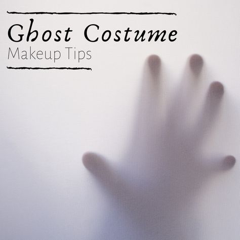 Here are tips for ghost makeup, including tutorials on how to do the eyes and lips. Ghost Makeup, Creepy Makeup, Makeup Hacks Tutorials, Ghost Costume, Ghost Halloween, White Face, Costume Makeup, Pretty Makeup, Halloween Witch