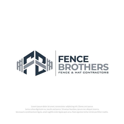 Logo Design For A Growth Oriented, Family-owned Fence Contracting Business That Always Delivers! Social Media Assets, Logo Identity Design, Logo Identity, Identity Design Logo, Identity Logo, A Logo, Identity Design, Design Project, Design Projects