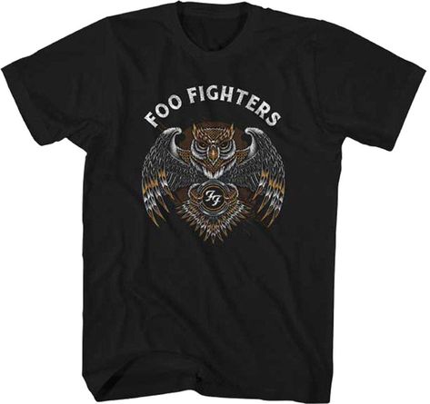 PRICES MAY VARY. 100 percent officially licensed merchandise Quality garment with soft hand Foo Fighters Shirt, Alternative Grunge, Owl Logo, Owl T Shirt, Trending Music, Dave Grohl, T Shirt Image, Music Band, Foo Fighters