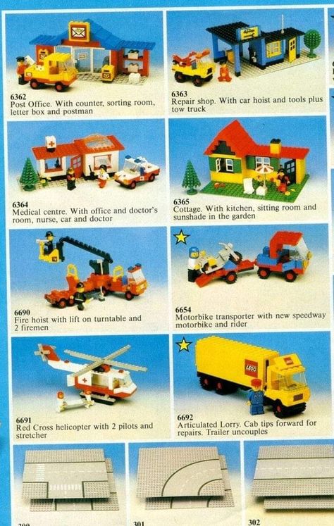 90s Lego Sets, Vintage Lego Sets, Lego Blocks Printable, Old Lego Sets, Lego Town, Lego Club, Lego Collection, Lego System, Vintage Lego