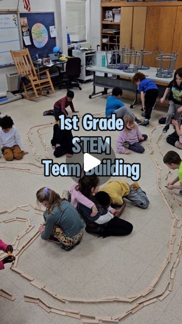 Mr. R’s STEAM Lab on Instagram: "First Grade STEM Team Building via HexBug Grand Prix 🏁  The best activities are those where everyone gets to contribute!   #STEM #teachersofinstagram #elementaryschool #primaryschool #backtoschool #firstgrade #teambuilding #classroom" Stem Projects First Grade, Stem Grade 1, Stem For 1st Grade, Math Lab Activities, Stem Activities 1st Grade, Stem 1st Grade, First Grade Stem Activities, 1st Grade Stem Activities, Stem Kindergarten Activities