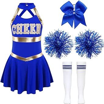 Pleated Mini Skirts, Striped Tube Socks, Cheerleading Team, Cheerleading Uniforms, Uniform Dress, Cheerleading Dance, Shiny Fabric, Hannah Montana, Halloween Prints