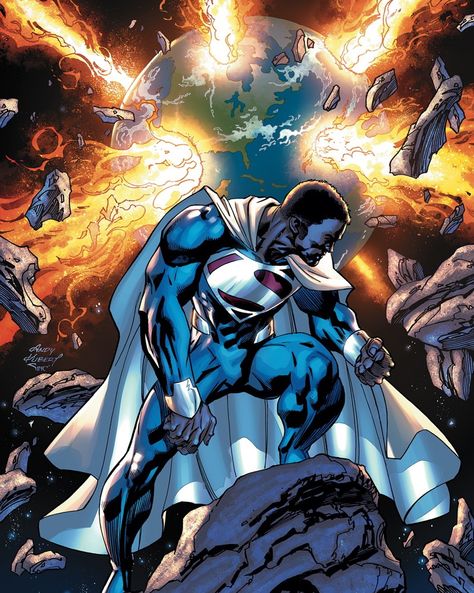 Val Zod, Black Superman, Superman Family, Superman Art, Univers Dc, Black Comics, Earth 2, Arte Dc Comics, Bd Comics