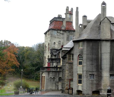 Fonthill Castle: An Eccentric's Masterpiece Fonthill Castle, Mercer Museum, Ancient Writing, Next Door Neighbor, Colourful Tile, Travel Time, Beloved Dog, Travel Information, Historical Society