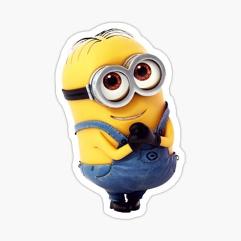 I created several articles "Minion", you can go see my page. • Millions of unique designs by independent artists. Find your thing. Minion Stickers, Cute Homecoming Proposals, Mobile Stickers, Sticker Design Inspiration, Minion Birthday, Cute Laptop Stickers, Fashion Art Illustration, Custom Tshirt Design, Cute Cats And Dogs