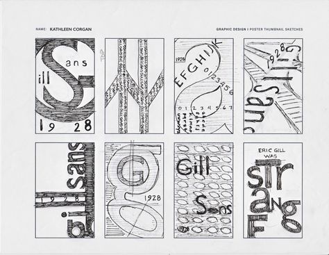 Poster Thumbnails, Indesign Work, Type Specimen Poster, Typography Book Layout, Specimen Poster, Typography Sketch, Typeface Poster, Typography Magazine, Alfabet Font