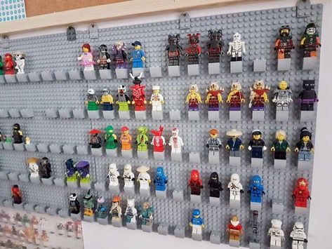 Best Lego Storage Ideas, Best Lego Storage, Kids Lego Storage, Lego Storage Ideas, Lego Storage Solutions, Mini Figure Display, Lego Display Ideas, Storage Tricks, Lego Storage Organization