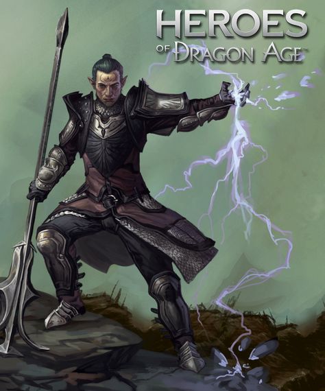 The Last Inquisitor Dragon Age Inquisitor Ameridan, Inquisitor Ameridan, Dragon Age Mage, Dragon Age Elf, Dnd Humor, Heroes Of Dragon Age, Fantasy Classes, Dragon Age Inquisitor, Dragon Age Characters