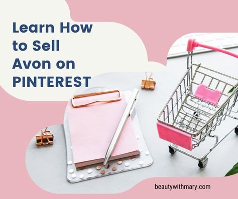 Are you looking for tips on selling Avon online? Pinterest is a great social media and search engine tool to market Avon online. Read the Pinterest marketing tips for Avon from top online representative, Mary Bertsch. #sellingavon #pinterestmarketing #sellingonline #sellavon #joinavon Avon Mystery Bags, Avon Ideas Marketing, Avon Representative Business, Avon Party Ideas, Avon Logo, Avon Marketing, Avon Beauty Boss, Sell Avon Online, Join Avon