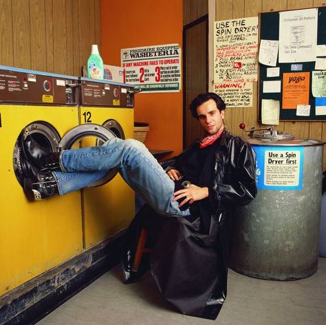 Daniel Day Lewis doing my laundry #luckoftheirish Daniel Day Lewis 90s, My Beautiful Laundrette, Robert Ryman, Daniel Day Lewis, Terry O Neill, Daniel Day, Jennifer Jones, Day Lewis, Jean Michel Basquiat