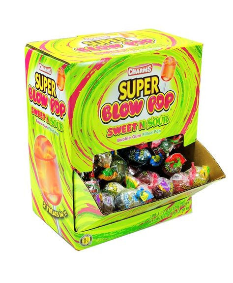 Charms Super Blow Pop Sweet N Sour Bubble Gum Filled Pop 100 ct #Ad #Pop, #Affiliate, #Sweet, #Blow Blow Pop, Pop 100, Blow Pops, Freebies By Mail, Hard Candy, Blow Your Mind, Candy Recipes, Taste Buds, Bubble Gum