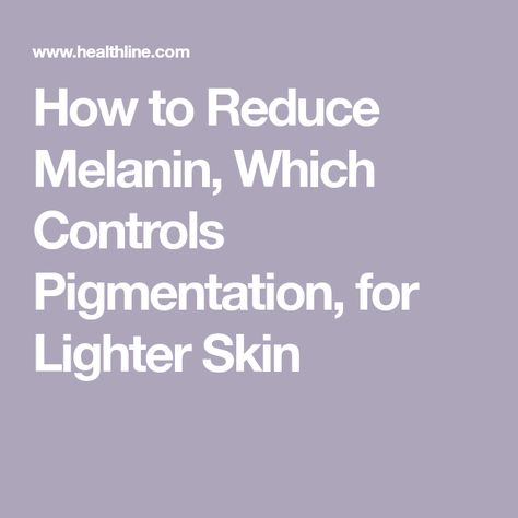 How to Reduce Melanin, Which Controls Pigmentation, for Lighter Skin How To Reduce Melanin In Skin, How To Get Lighter Skin, Melanin Skin, Face Skin Care Routine, Lighter Skin, Azelaic Acid, Skin Lightening, Laser Therapy, Lighten Skin