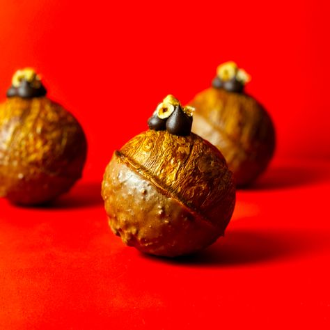 Choc Hazelnut Rocher MOONROCK 🌓🌒 The Moonrock croissant has finally arrived and will land on Dröm's counter this 11th of SEPTEMBER, Wednesday. 🌚🌝💕⁠
⁠
sphere croissant ◾️chocolate hazelnut crème & chunky hazelnut filling◾️coated in chocolate rocher ◾️smooth ganache topping ◾️ candied hazelnuts⁠

⁠
⁠
⁠
#croissant #spherecroissant #moonrock #pastry #melbounefoodie⁠
⁠ Chocolate Rocher, Croissant Chocolate, Hazelnut Filling, Chocolate Croissant, Moon Rock, Chocolate Hazelnut, Hazelnut, Pastry