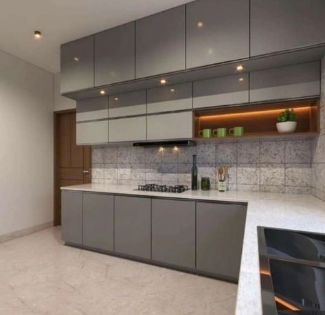 Kitchen Cabnit Design, Kitchen Wadrobes, Kitchen Dado, Kitchen Cabinet Colours, Kitchen Cabinets Design Layout, Cabinet Colours, Kitchen Unit Designs, Furniture Wardrobe, Beautiful Kitchen Cabinets