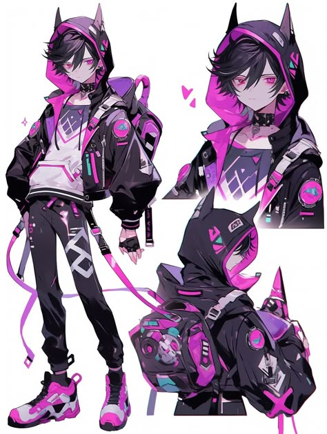 Ai art pink demon hood boy Hood Boy, Pink Demon, Demon Boy, Gif Terror, Facebook Recipes, Boy Hoodie, Pink Goth, Clothing Design Sketches, Anime Hoodie