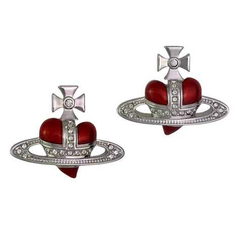 vivienne westwood red heart earrings Vivienne Westwood Heart Earrings, Vivienne Westwood Jewellery Aesthetic, Heart Vivienne Westwood, Vivienne Westwood Planet, Red Vivienne Westwood, Vivienne Westwood Logo, Vivienne Westwood Earrings, Dr Jewelry, God Of Music