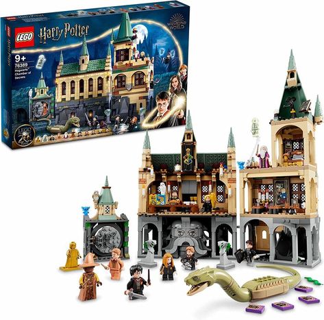 LEGO 76389 Harry Potter Hogwarts Chamber of Secrets Castle Toy Nearly Headless Nick, Harry Potter Lego Sets, Harry Potter Hogwarts Castle, Art Harry Potter, Lego Hogwarts, Harry Potter Set, The Great Hall, Harry Potter And The Chamber Of Secrets, Toy Playset