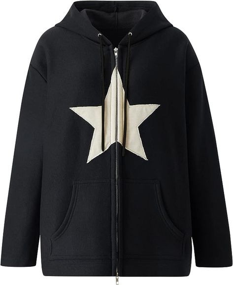 Mens Hoodies Casual, Harajuku Punk, Hippie Top, Hoodie Streetwear, High Street Fashion, Y2k Clothes, Vintage Star, Estilo Hip Hop, Sports Hoodies