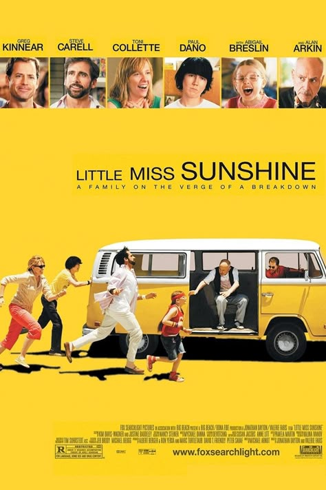 Little Miss Sunshine (2006) Best Movies List, Greg Kinnear, Abigail Breslin, Paul Dano, Ingmar Bergman, Be With You Movie, Septième Art, Teen Movies, Little Miss Sunshine