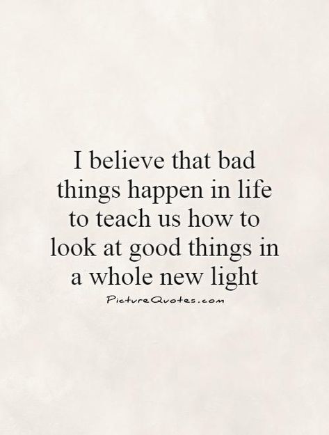 Bad things happen so good things can come out of it. If there is bad things happening to you or in your life, keep holding on. Don’t give up when it gets “bad.” We all as humans go through bad stuff so we can get to the newer, more happier things in life. We need bad things to happen in life so we can see the good, the light. Thing Happen For A Reason Quotes, Jurnal Inspirasi, Holding On Quotes, Things Happen For A Reason, Reason Quotes, Short Bible Quotes, Movie Quotes Inspirational, Things Quotes, Rare Words