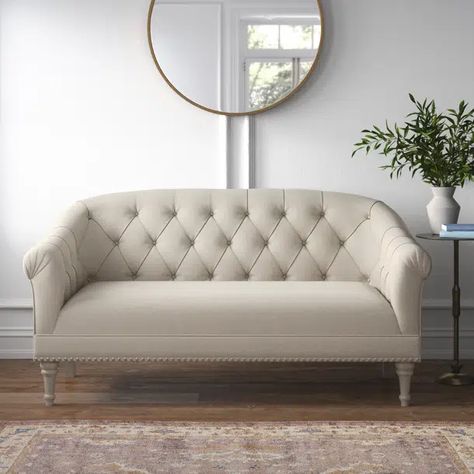 Kelly Clarkson Home Fleur Upholstered Armchair & Reviews | Wayfair French Country Living Room Furniture, Country Living Room Furniture, Upholstered Settee, Bedroom Arrangement, Old Bookcase, Solid Wood Design, Kelly Clarkson Home, French Country Living Room, Country Living Room