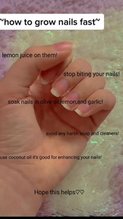 Keeping Nails Strong, How To Grow Your Toenails Faster, How To Grow Out Ur Nails, How Do You Grow Your Nails Faster, How Grow Nails Faster, Ways To Grow Nails Faster, How To Get Nice Nails, Tips To Grow Nails Faster, How To Get Your Nails To Grow Faster