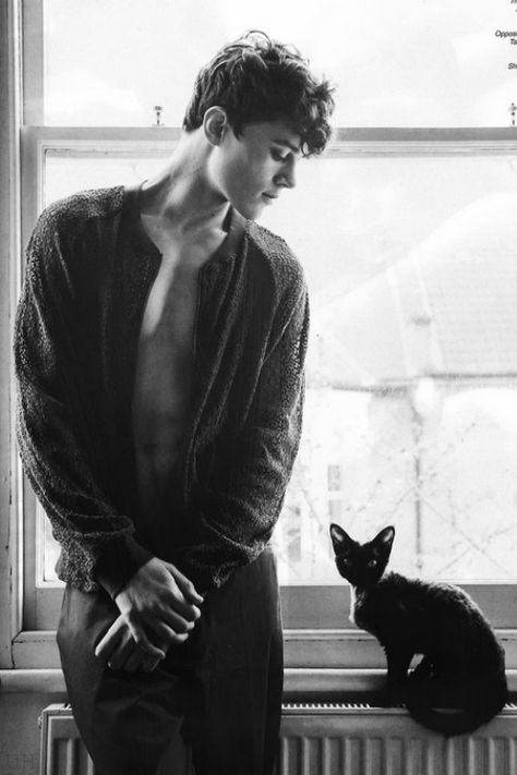 Men With Cats, Cat Photography, Cat Aesthetic, Man Photo, A Cat, Cat Lovers, Georgia, Actors, Tumblr