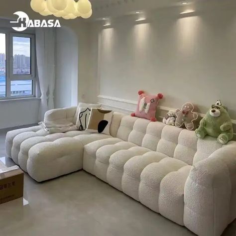 Kabasa Living Room Sets Comfortable White Sectiontal Modular L Shape Sofa Cloud Couch Bedroom Furniture French Wohnzimmer Beige - Buy Sofa Set Designs,Living Room Sofas,L Shape Sofa Product on Alibaba.com White L Shaped Couch, Beige Sofa Decor, Sofas L Shape, L Shaped Sofa Bed, Sofa Cloud, Cloud Couch, U Shaped Couch, Couch Bedroom, Shape Sofa