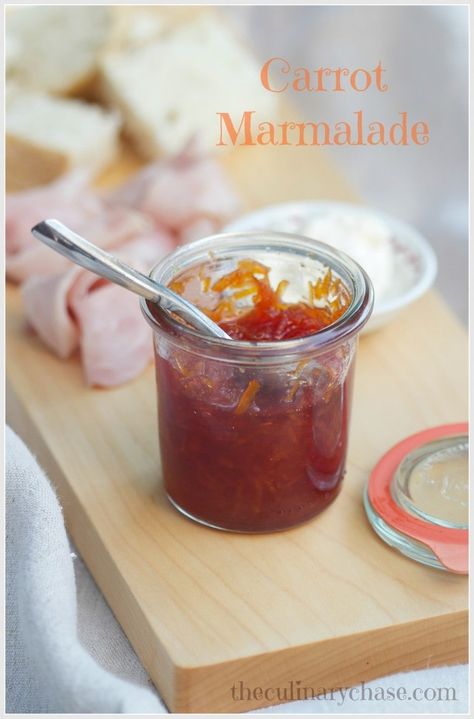 Carrot Marmalade, Carrot Jam Recipe, Marmalade Recipe Easy, Jar Magic, Preserving Recipes, Food Canning, Eating Carrots, Marmalade Recipe, Orange Water