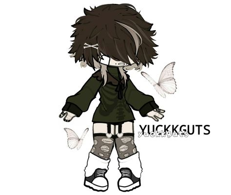 Gacha Club Piercing Ideas, Gacha Femboy Outfit, Gacha Club Edits, Gotcha Club, Beautiful Disney Quotes, Gacha Base Poses Cute, Gacha Art, Anime Drawing Books, Body Base Drawing