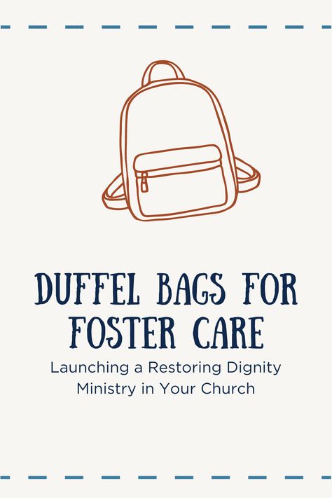 Foster Care Bags, Foster Care Comfort Bags, Foster Care Shirts, Therapeutic Foster Care, Clothes Essentials, Foster Care Life Book, Trash Bag, Duffel Bags, Foster Care