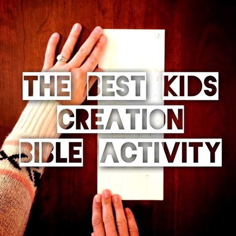 Creation Bible Story Activity, Creation Activity For Kids, Creation Lessons For Kids, Creation Lessons For Kids Sunday School, Creation Games For Kids Sunday School, Creation Sunday School Crafts, Creation Story Activities For Kids, Creation Crafts For Kids Sunday School, Sunday School Lessons For Elementary Age