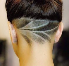 Knotted Braid, Hair Tattoo Designs, Hairstyle Prom, Undercut Hair Designs, Shaved Designs, Undercut Long Hair, Eyebrow Shapes, Undercut Designs, Shaved Hair Designs